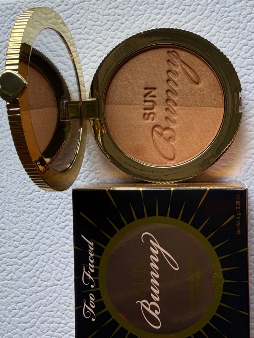 Too Faced Sun Bunny Radiant Bronzer - Bronze & Gold Packaging - Picture 5 of 11